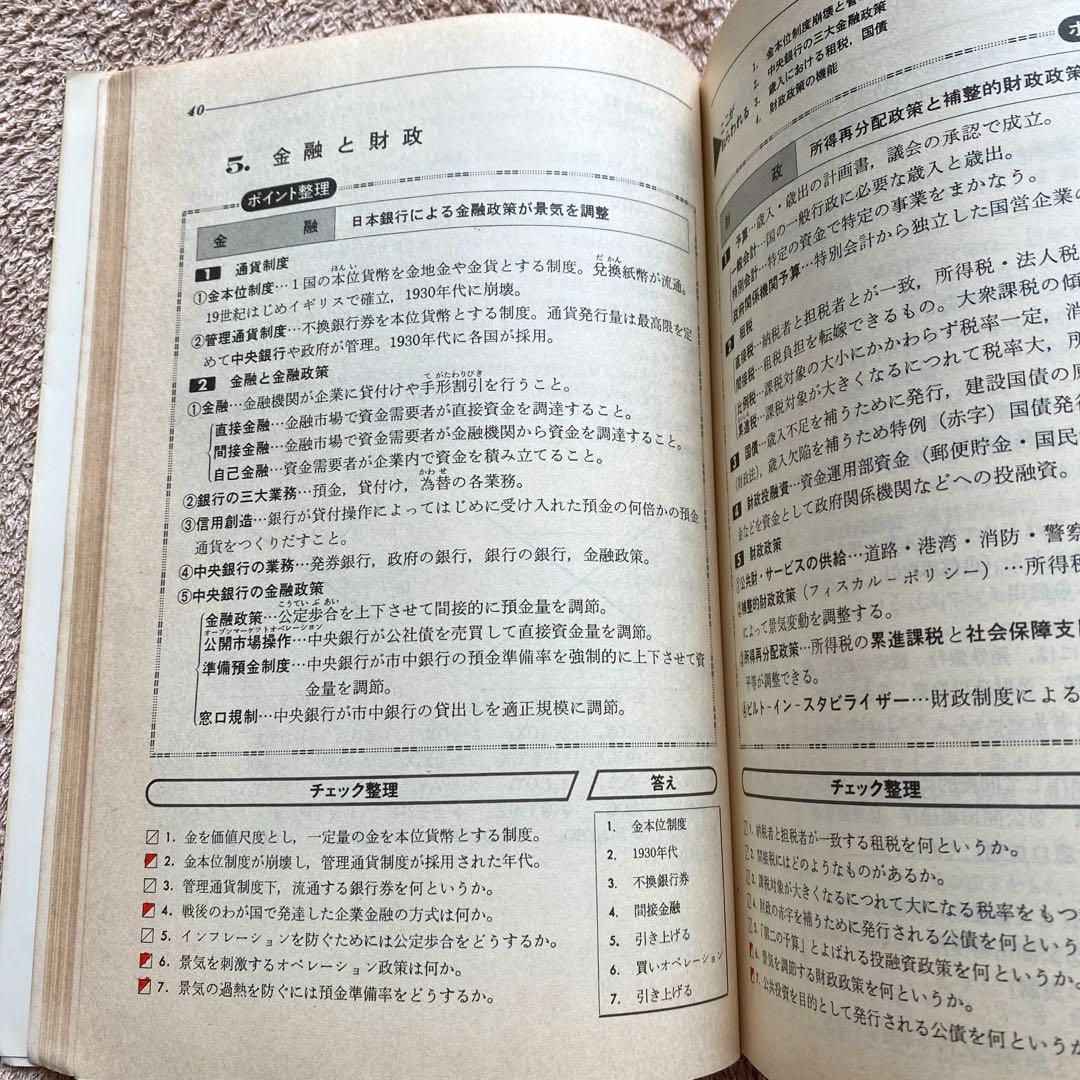 【旺文社】共通一次　単元別《整理と演習　新課程　現代社会（倫理・政治経済）》