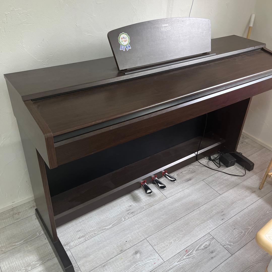 引き取り限定 ⭐️ ARUS 88鍵 ダークブラウン 電子ピアノ - メルカリ