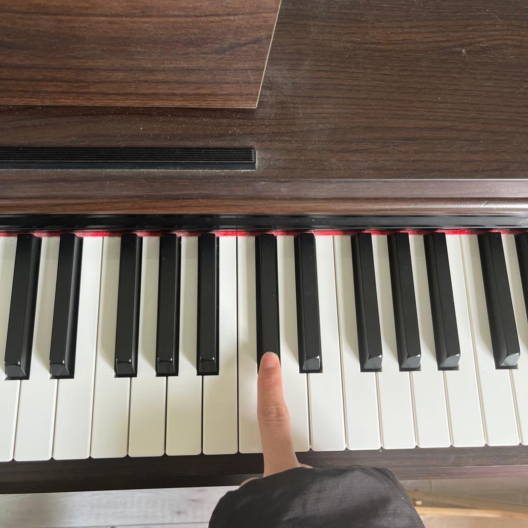 引き取り限定 ⭐️ ARUS 88鍵 ダークブラウン 電子ピアノ - メルカリ
