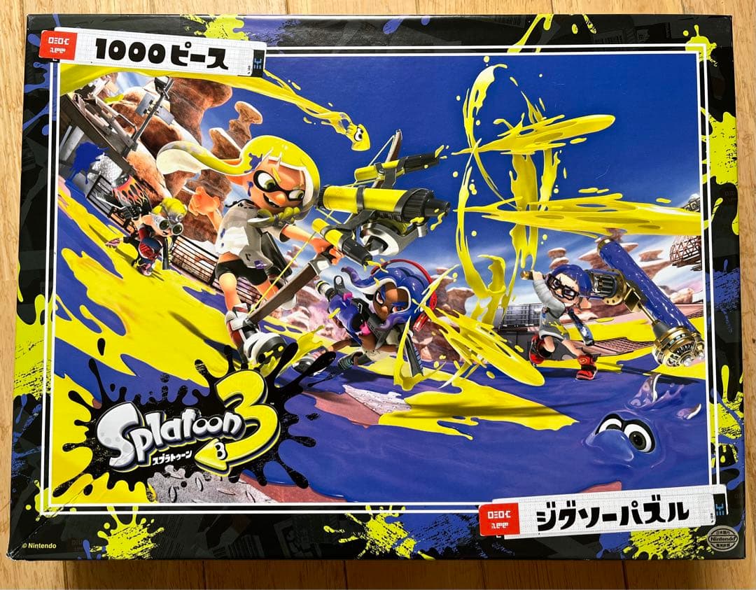 スプラトゥーン3 パズル 1000P 美品 - メルカリ