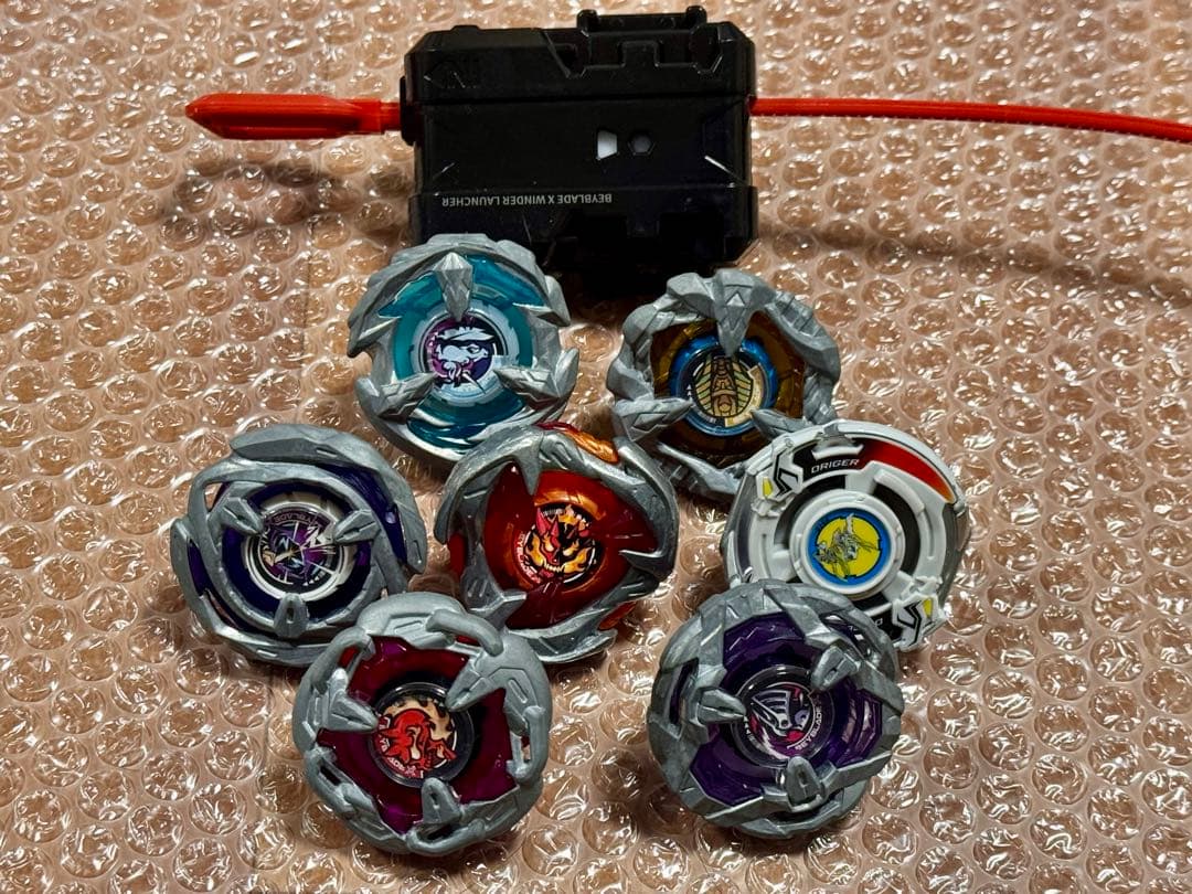 ベイブレードX まとめ売り ランチャー付き - メルカリ