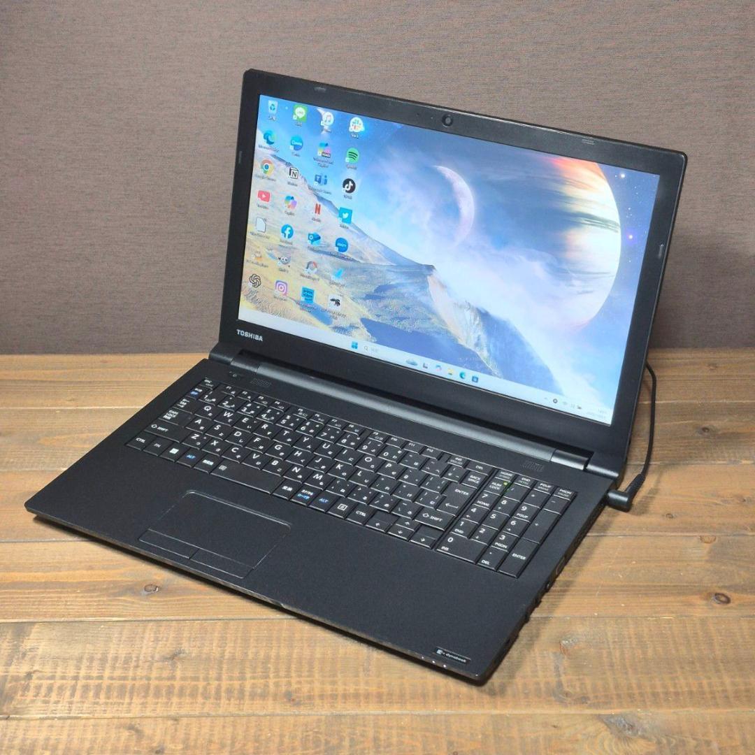 在宅ワーク 初心者向け設定済 Windows11 ノートパソコン SSD 159