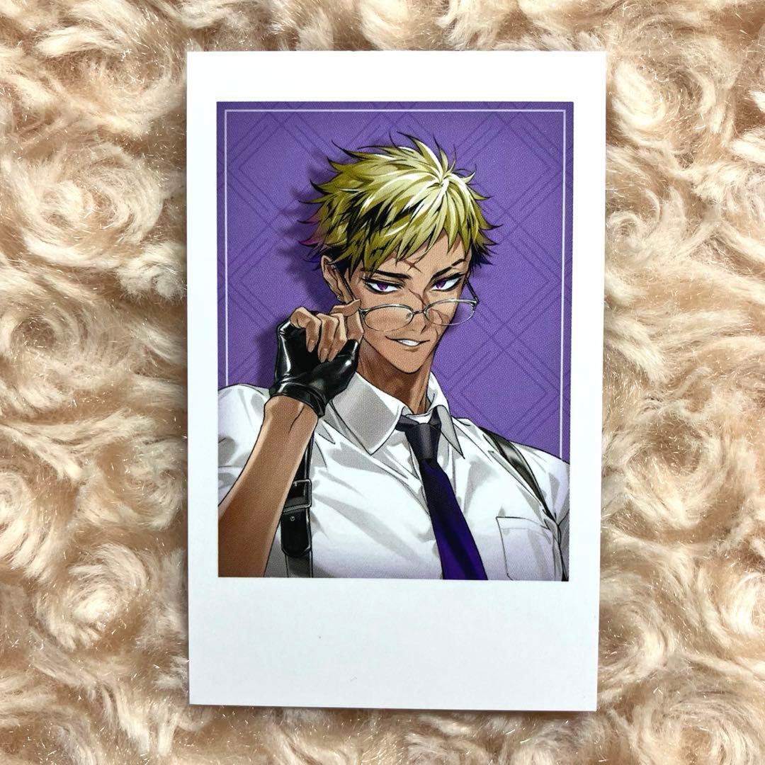 ベンタクロウ ブリンガー にじさんじ チェキ風カード eyeglasses