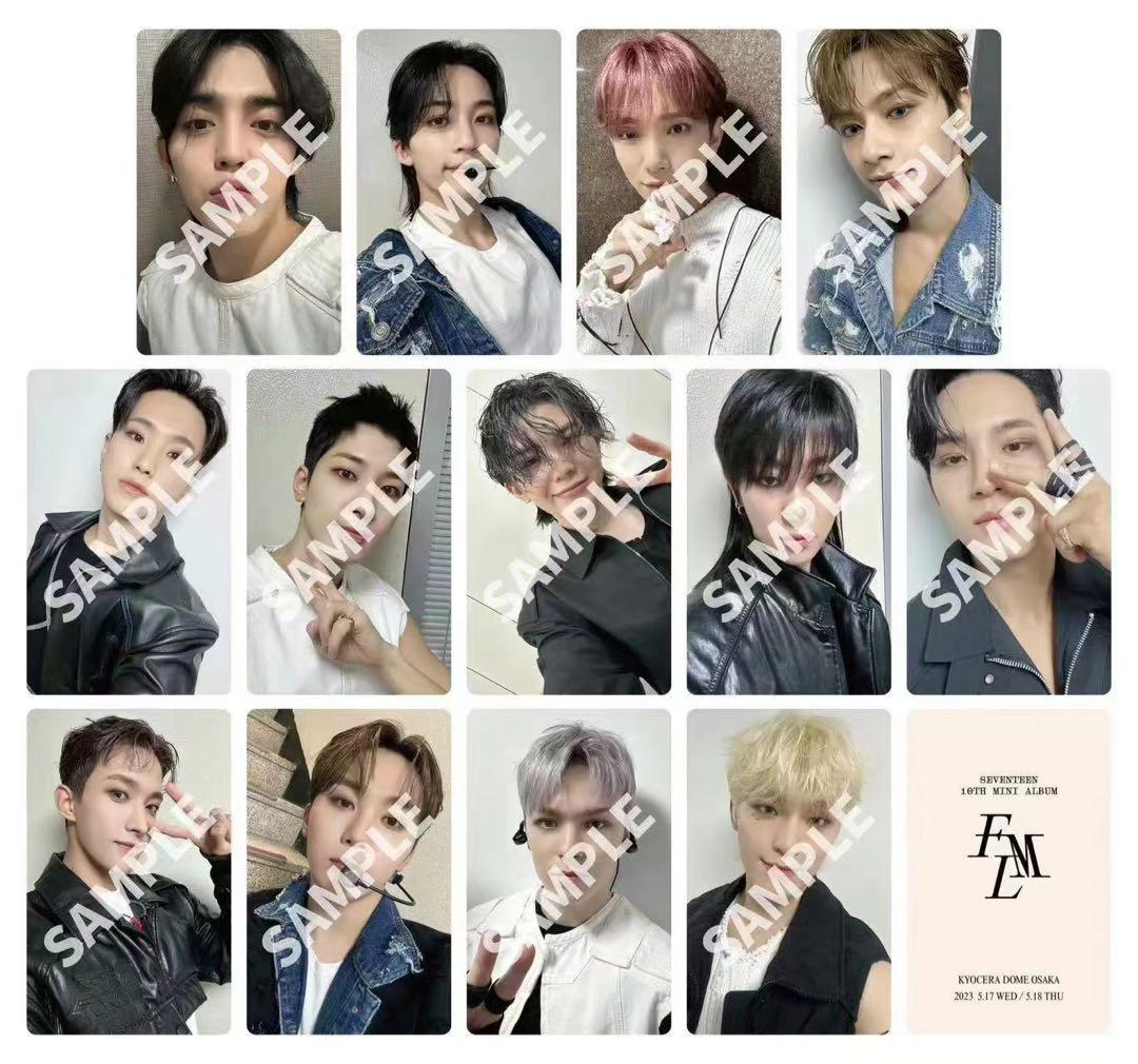 SEVENTEENセブチFML会場限定トレカWeverse 大阪　13枚セット NEWS | SEVENTEEN Japan official site