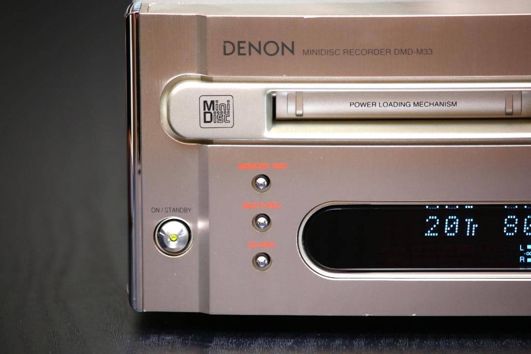 DENON DMD-M33 MDデッキ MDプレイヤー/レコーダー 完動品 - メルカリ