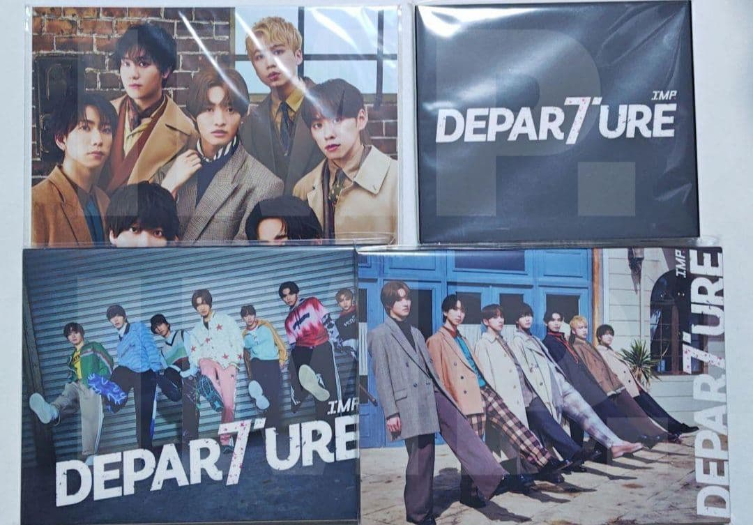 TOBE IMP. アルバム「DEPARTURE」3形態 メガジャケットセット Amazon.co.jp: 《3形態まとめ買い特典付》 IMP. 1st アルバム