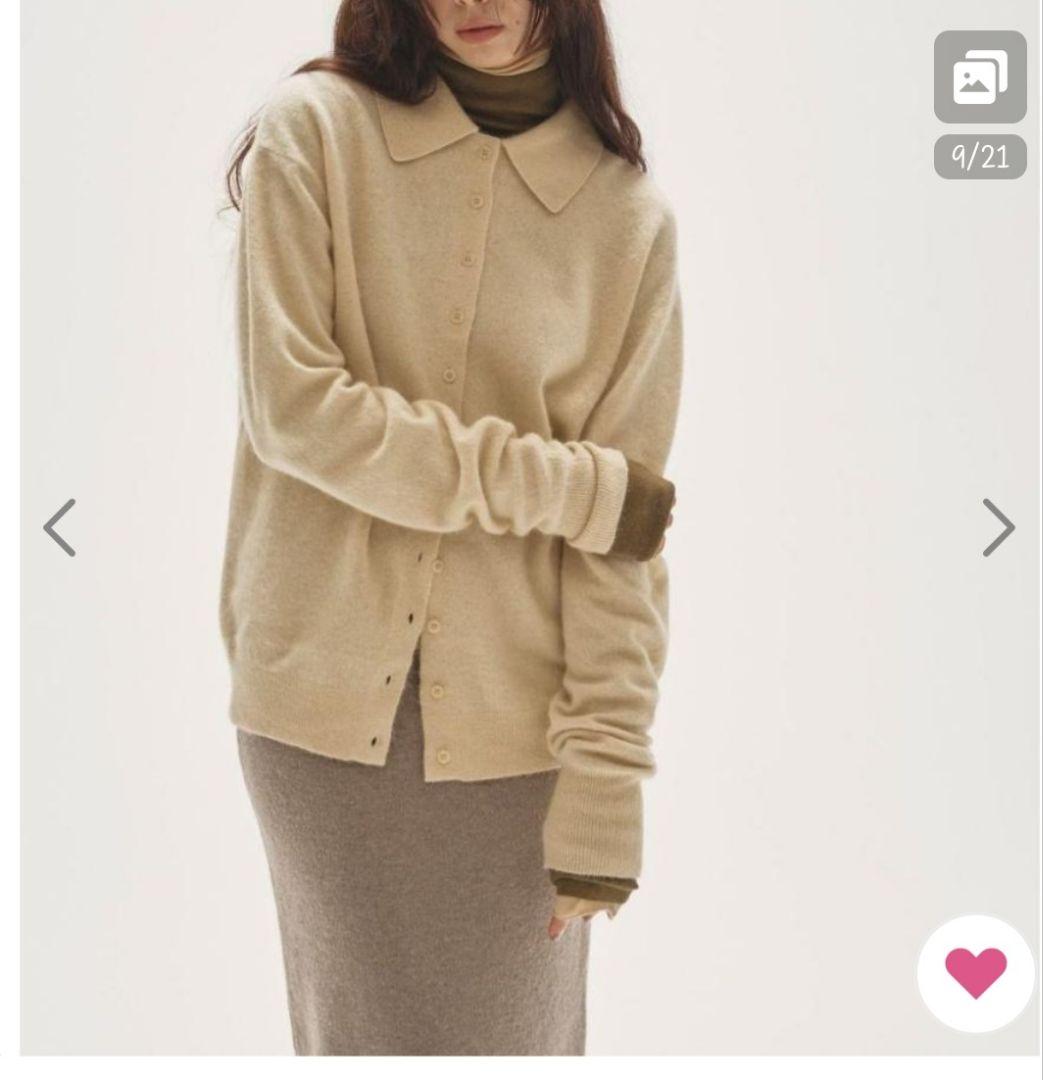 TODAYFUL Raccoon Knit Cardigan クリーム - メルカリ