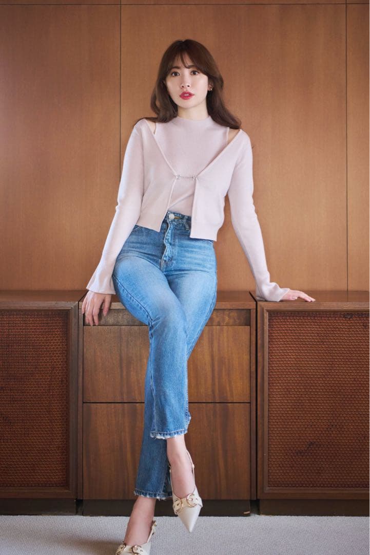 Herlipto Flared Sleeve Knit Set - メルカリ