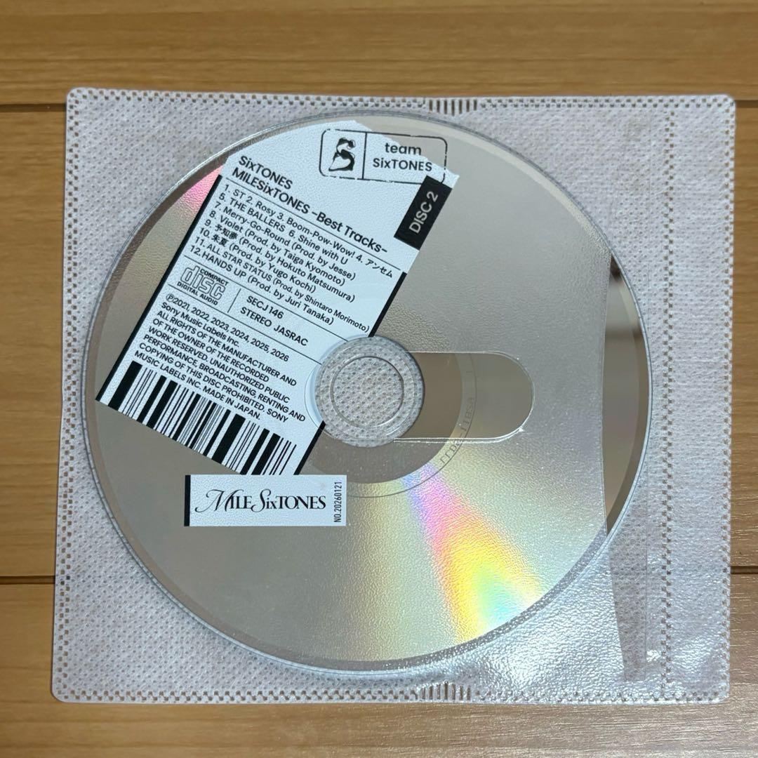 MILESixTONES -Best Tracks- DISC2 3形態セット