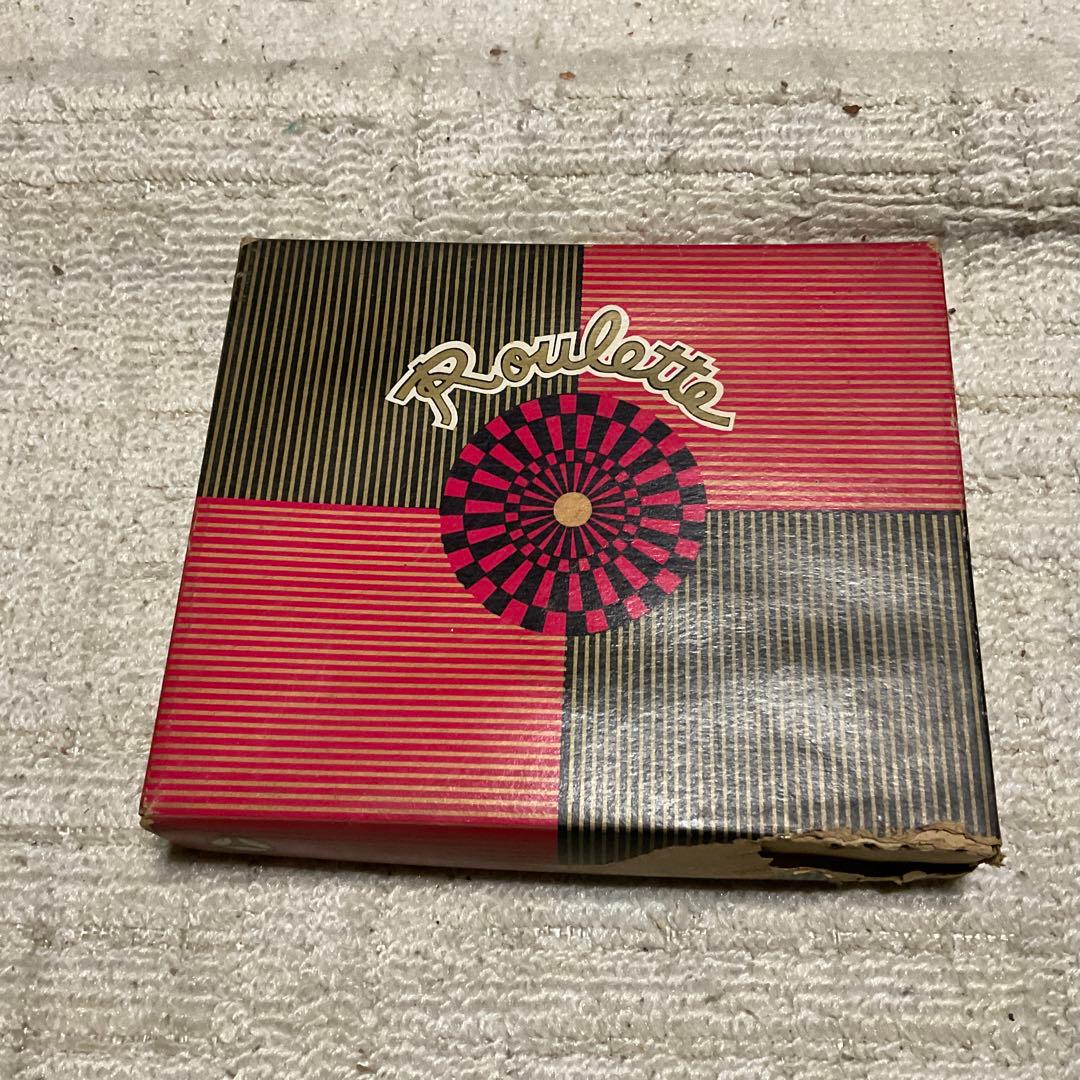 ルーレットゲーム 玩具のはなやま製。昭和レトロ。【箱破れ有り、予備