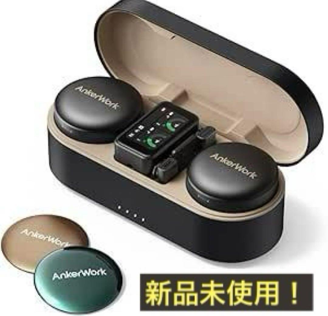 【新品】AnkerWork M650 Wireless Microphone 黒 AnkerWork Wireless Microphone - Ankerwork CA