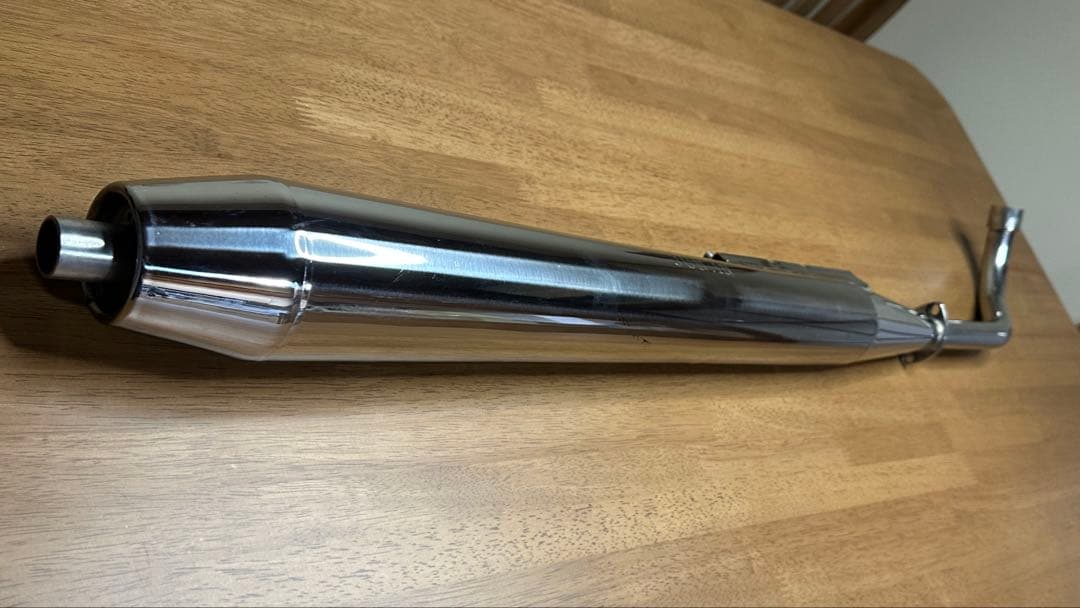 廃盤・極美品 JUNインターナショナル インナーメガホンマフラー カブ