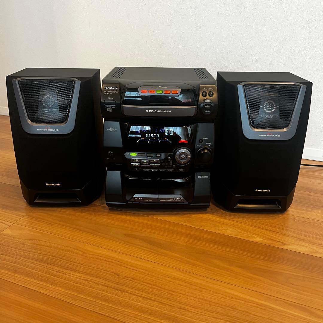 良好 Panasonic マッシュ SC-AK20 5チェンジャー 現状渡し - メルカリ