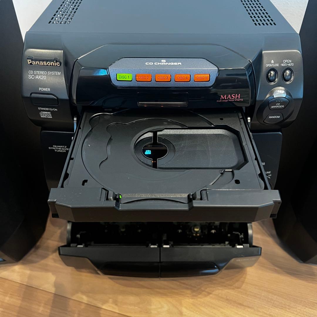 良好 Panasonic マッシュ SC-AK20 5チェンジャー 現状渡し - メルカリ