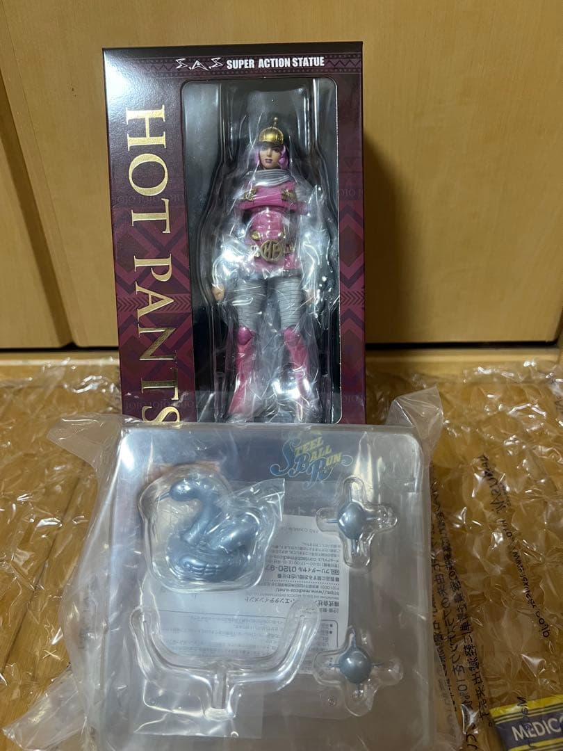 wf限定 超像可動　ホットパンツ　ジョジョの奇妙な冒険　特典付き 予約フィギュア】超像可動『ジョジョの奇妙な冒険 第7部 スティール