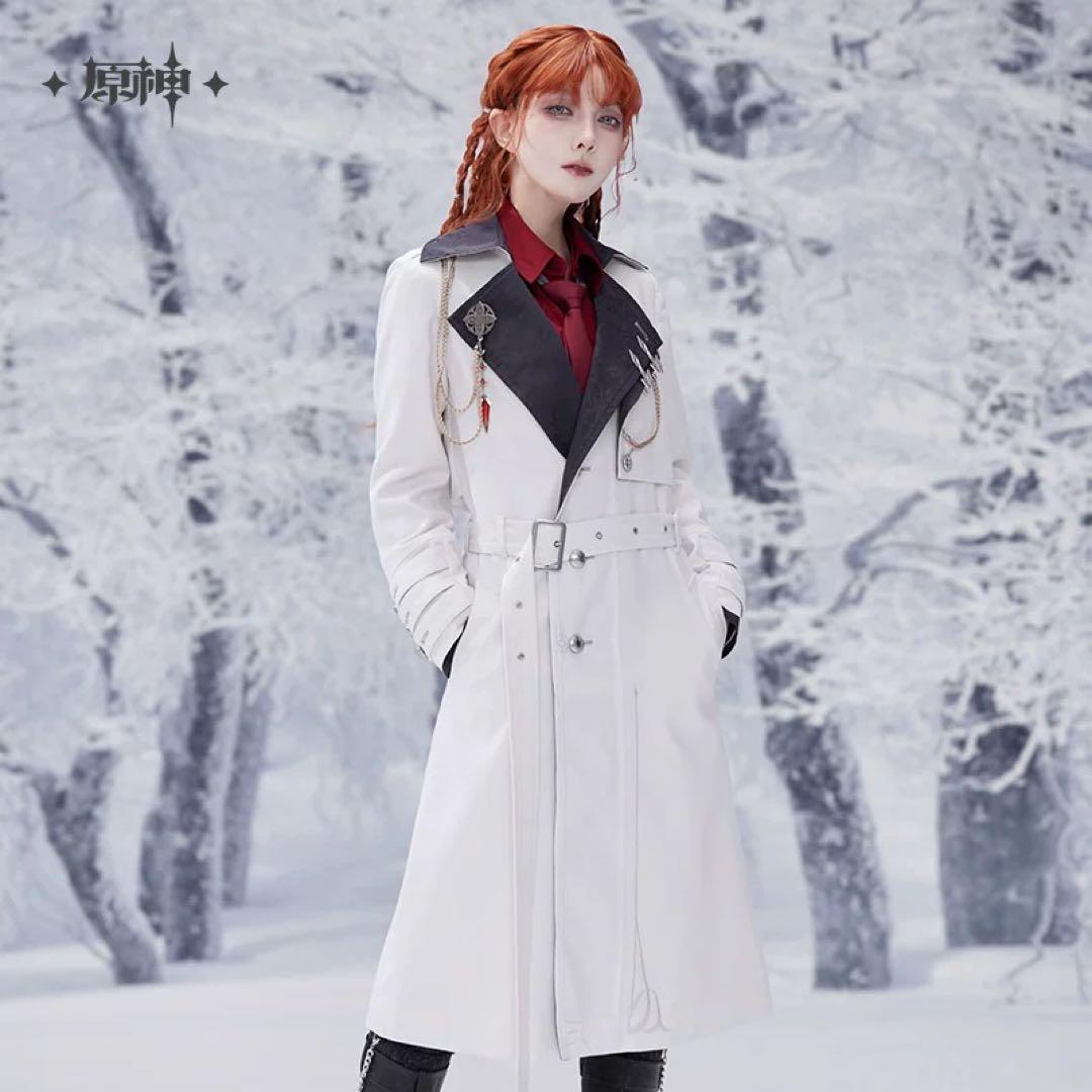 原神公式正規品 ファデュイ 霜痕と権焔 執行官ロングコート タルタリヤ