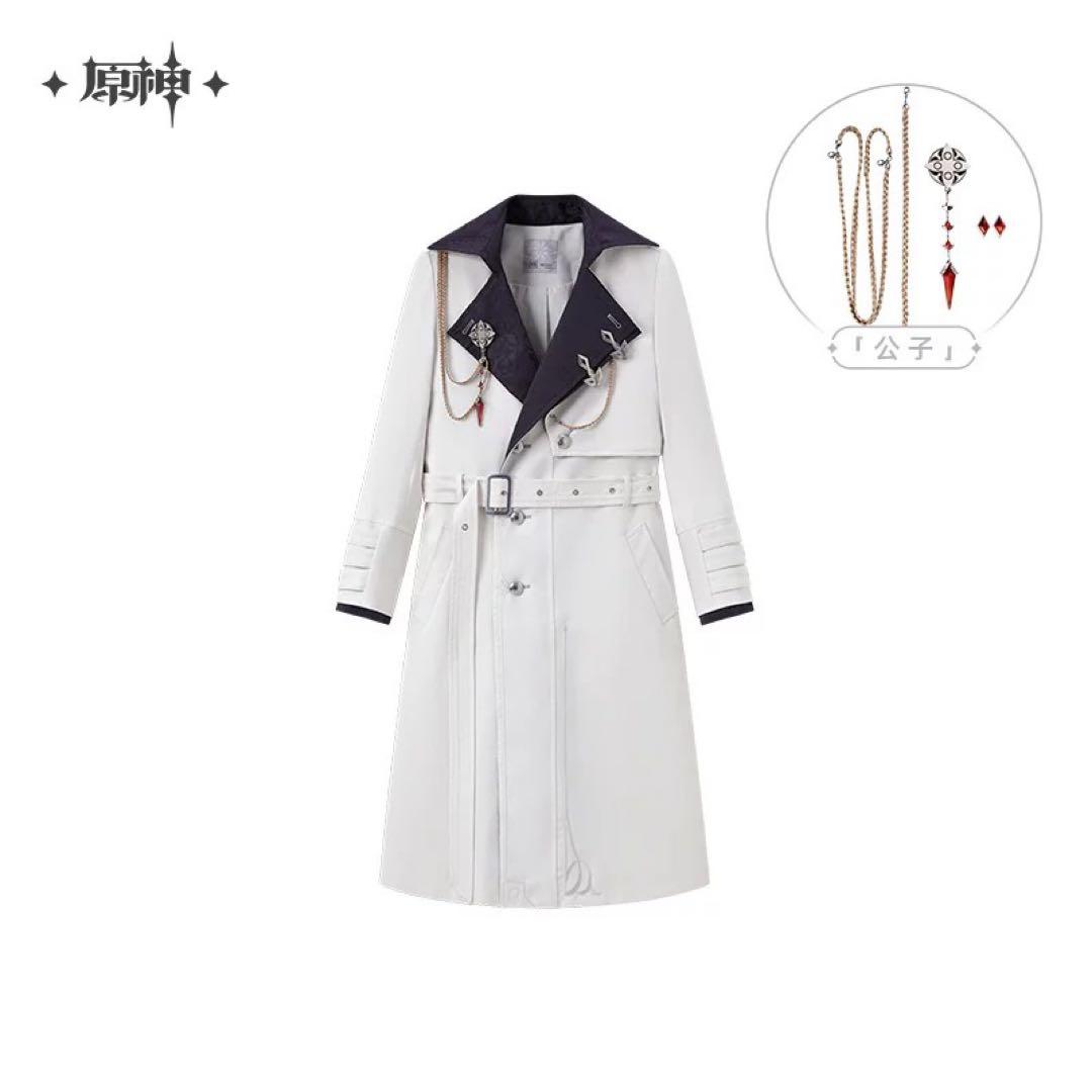 原神公式正規品 ファデュイ 霜痕と権焔 執行官ロングコート タルタリヤ