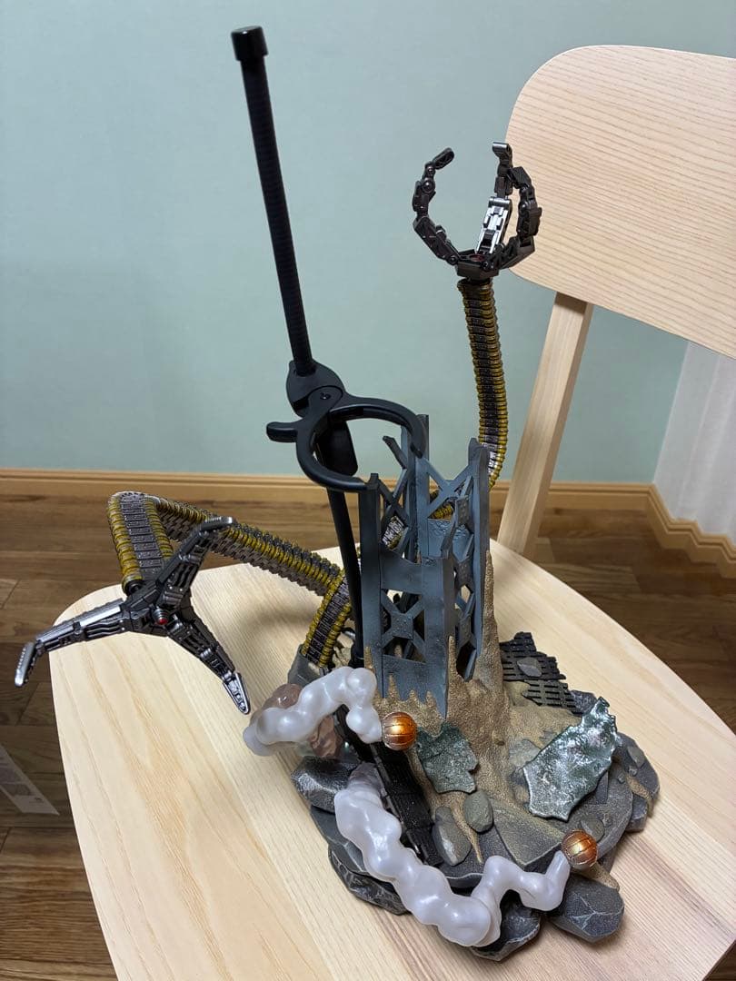 ホットトイズ　スパイダーマン　台座 ホットトイズ、ゲーム『Marvel's Spider-Man』よりスパイダーマンの1/6