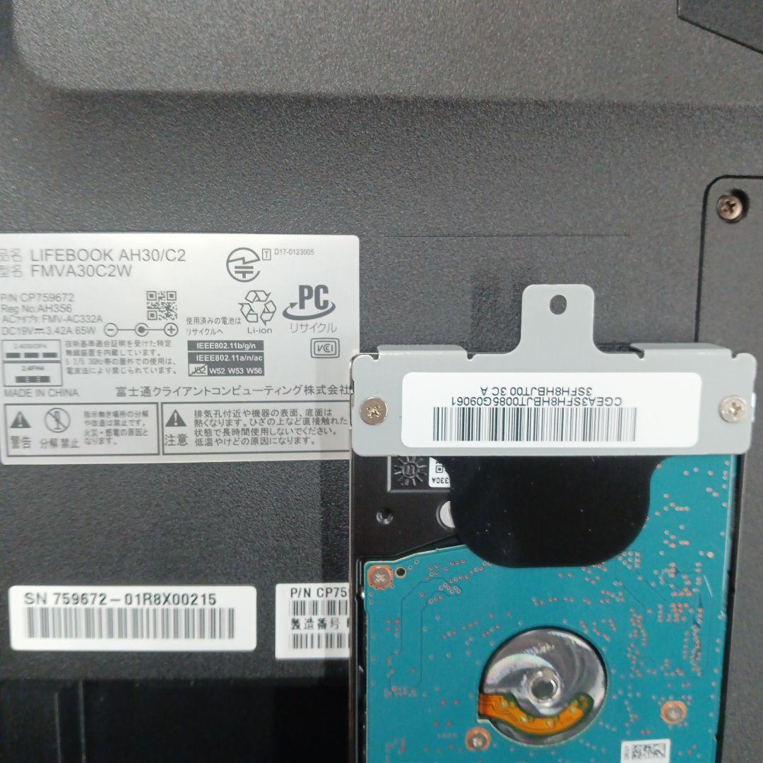 LIFebook AH30/C2 16GB ストレージ無