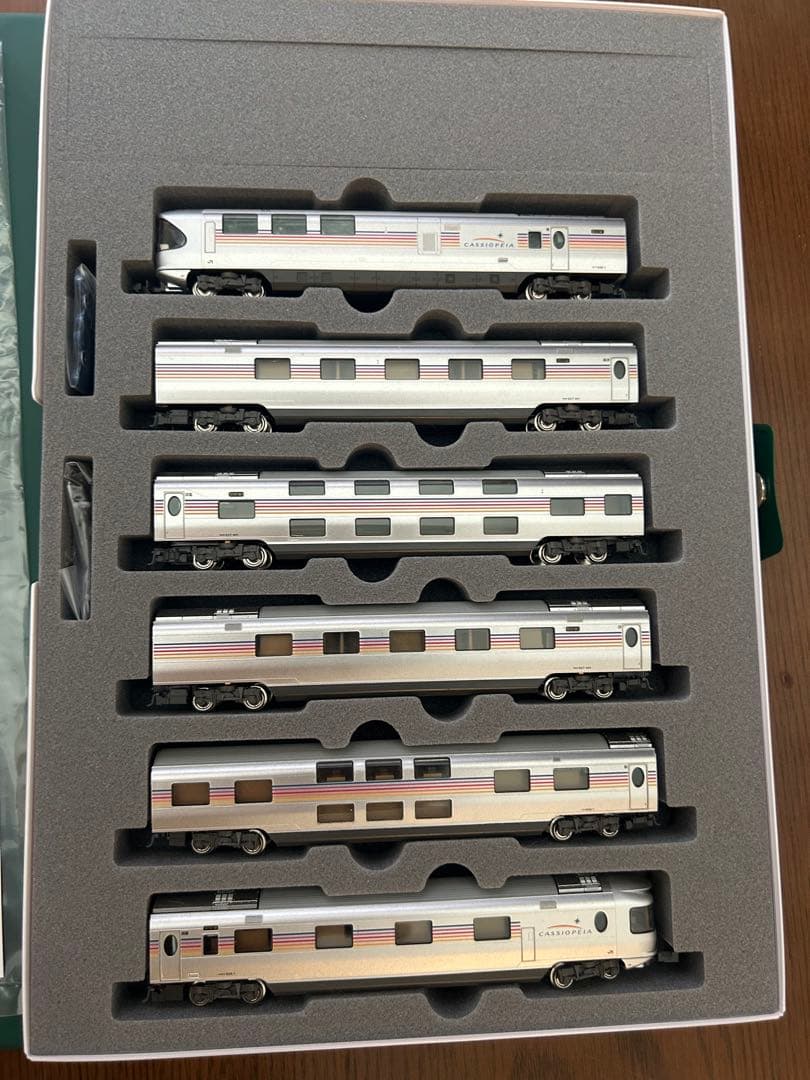 【室内灯付き】TOMIX E26系カシオペア 基本6両セット 美品 Nゲージ JR E26系 (カシオペア) 基本セットB (基本・6両セット) (鉄道模型