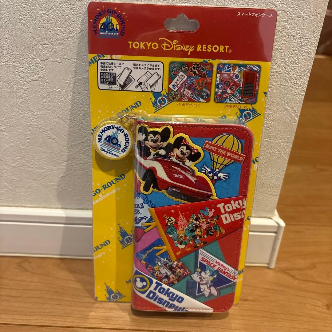 新品！東京ディズニーリゾート 40周年スマートフォンケース - メルカリ