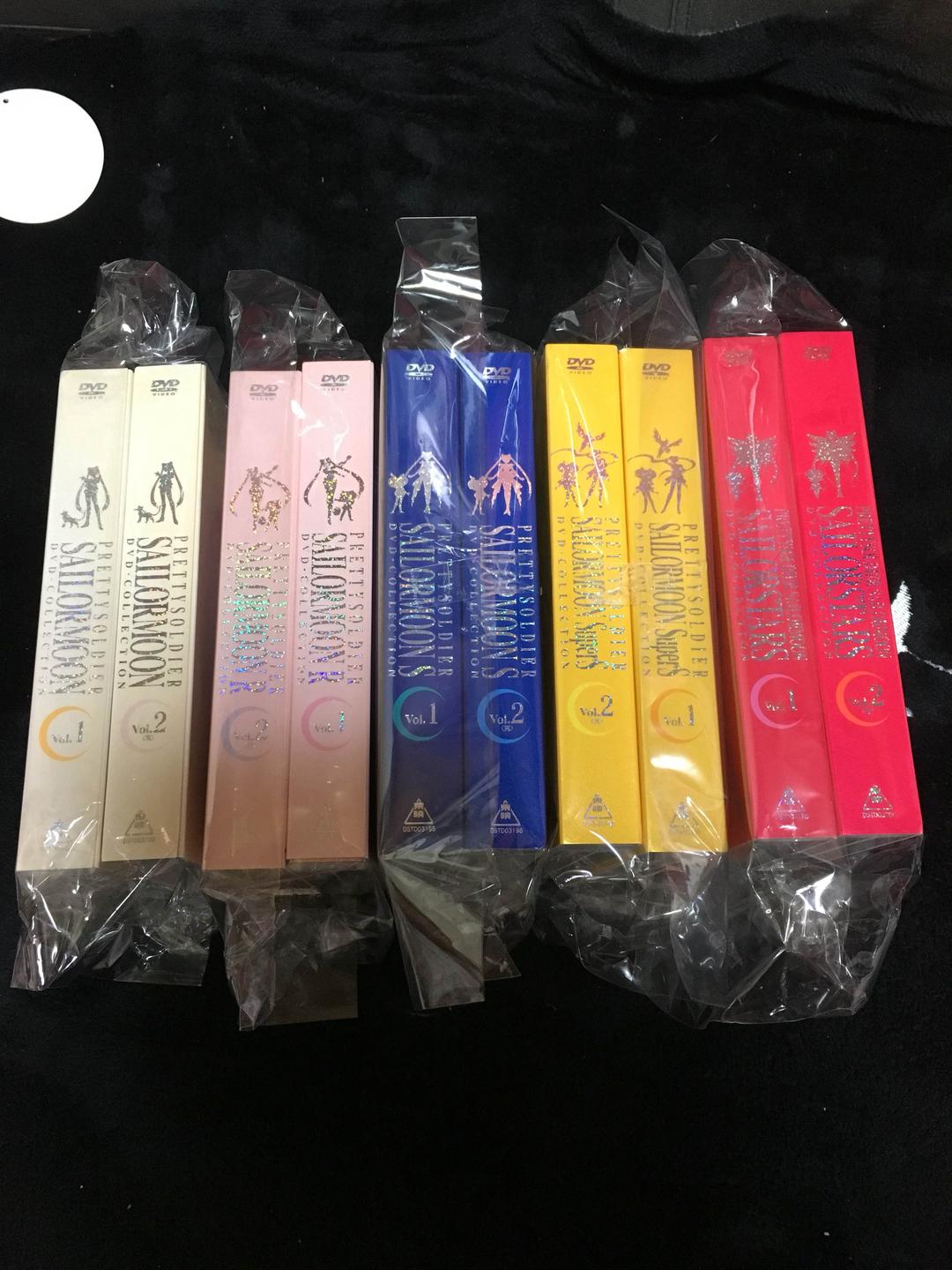 セーラームーンDVD 全巻 美少女戦士セーラームーン DVD全巻セット TVドラマシリーズ全12枚+3枚