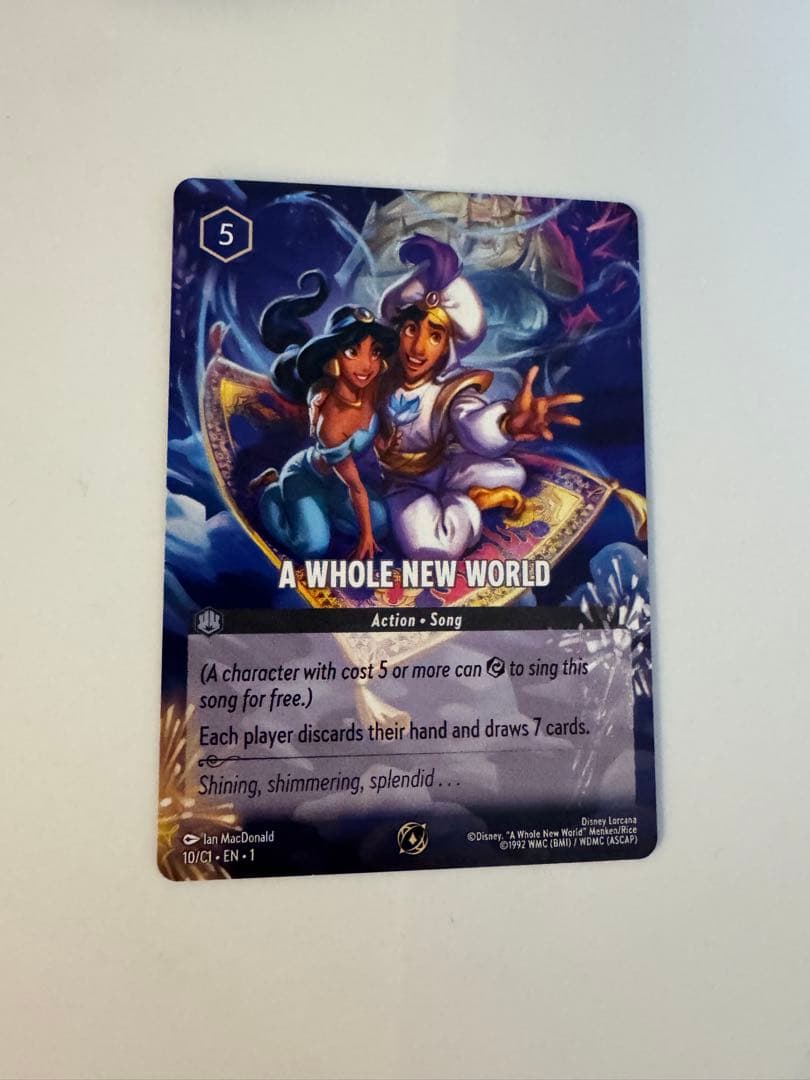 ロルカナ ホールニューワールド A Whole New World 海外プロモ - メルカリ