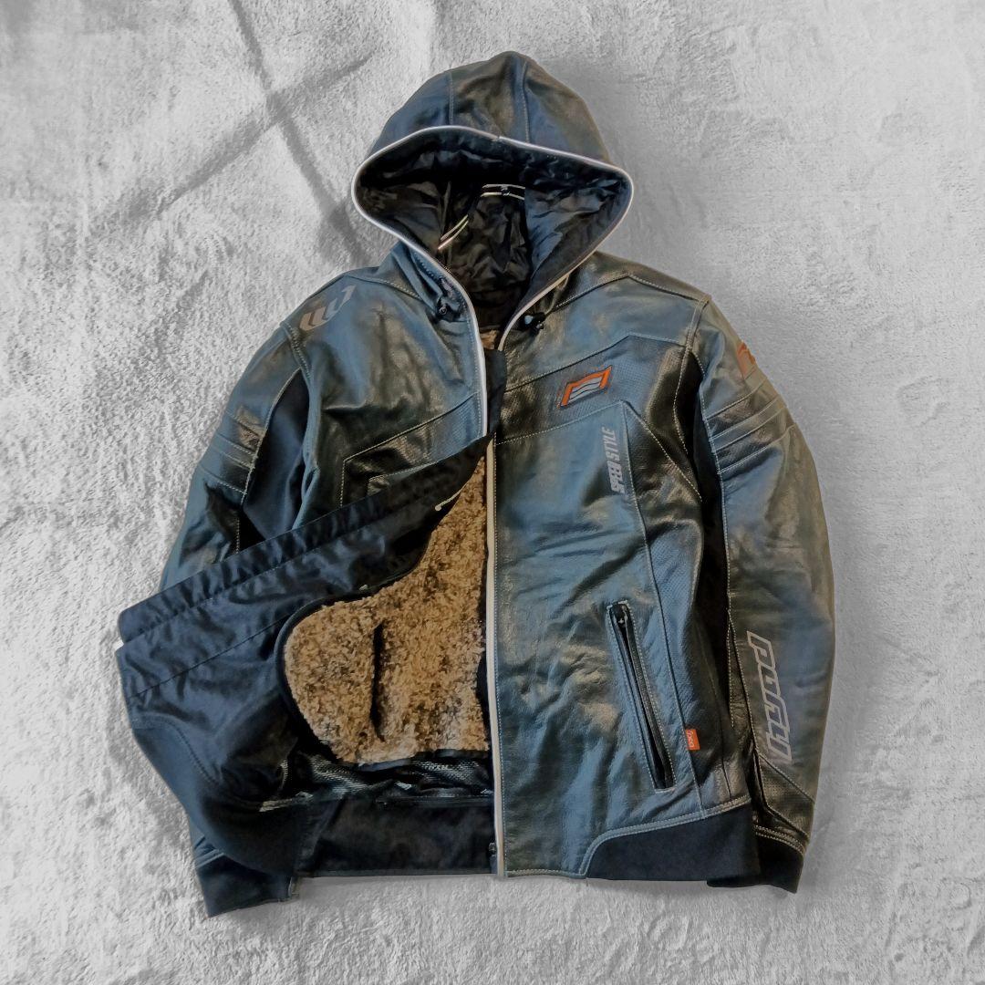 極美品 HYOD ヒョウドウ 革 ライダース ジャケット プード HSL521D