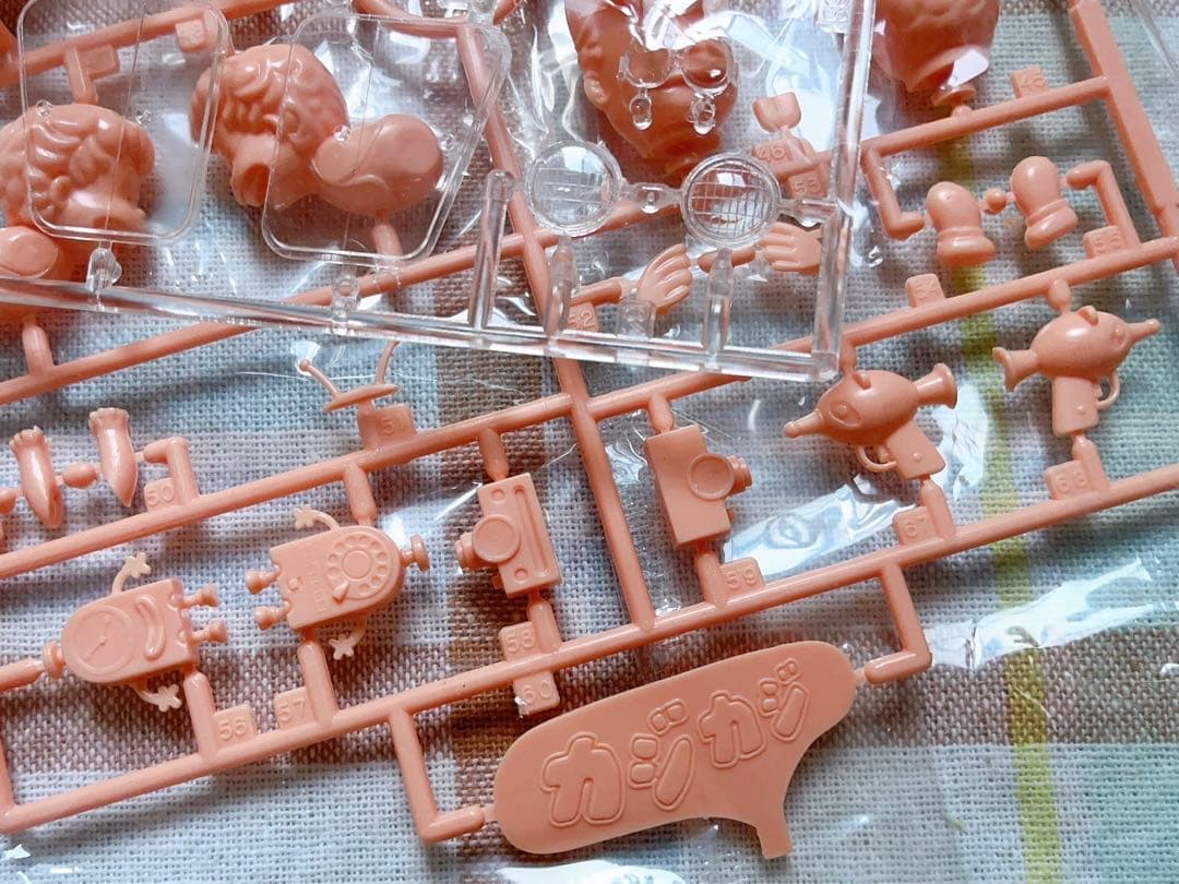 当時モノ 旧バンダイ模型 Dr.スランプ アラレちゃん プラモデル んちゃ