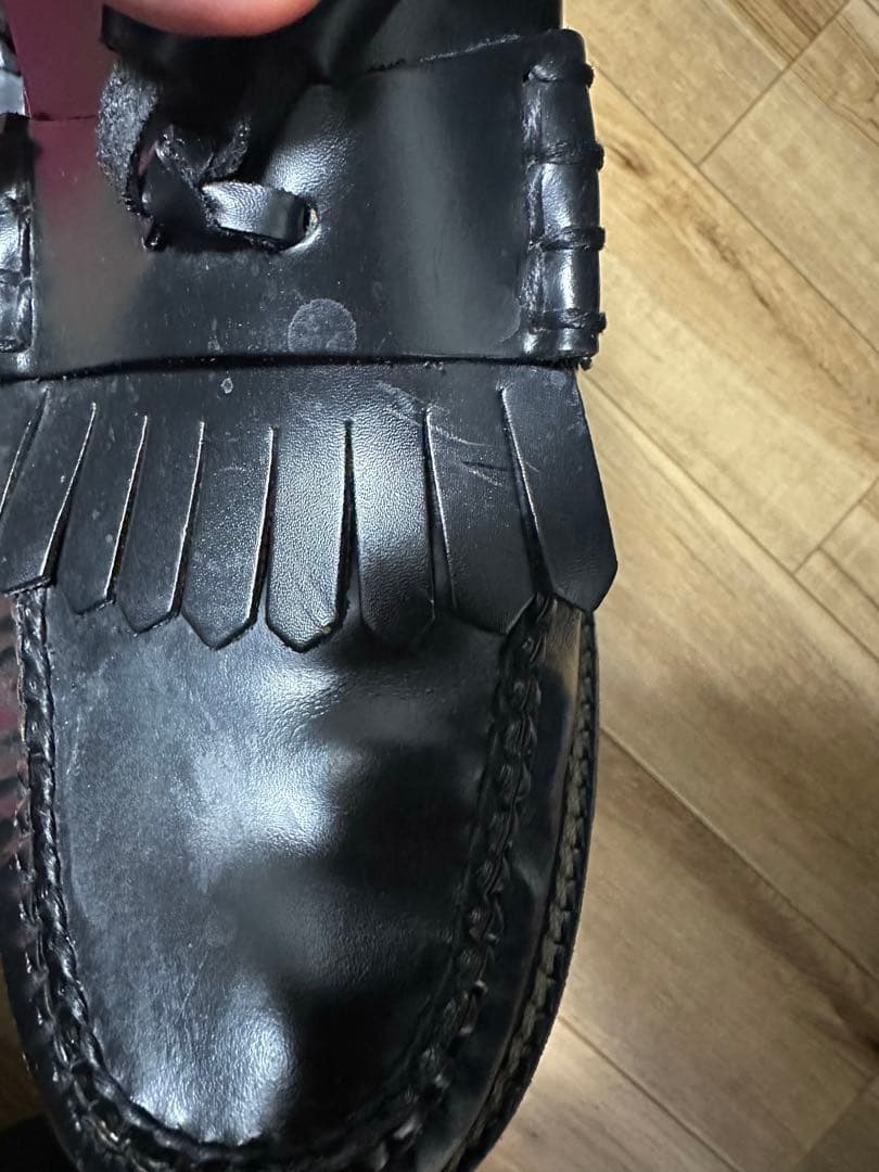 WEEjUNS' G.H.BASS & CO. タッセルローファー ブラック