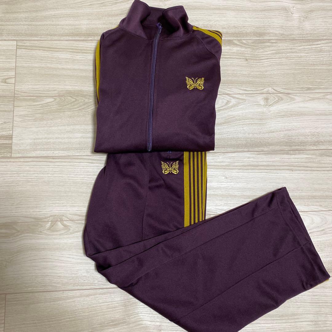 Needles ダークパープル ジャージ S 中古・古着通販】Needles (ニードルズ) トラックジャケット パープル