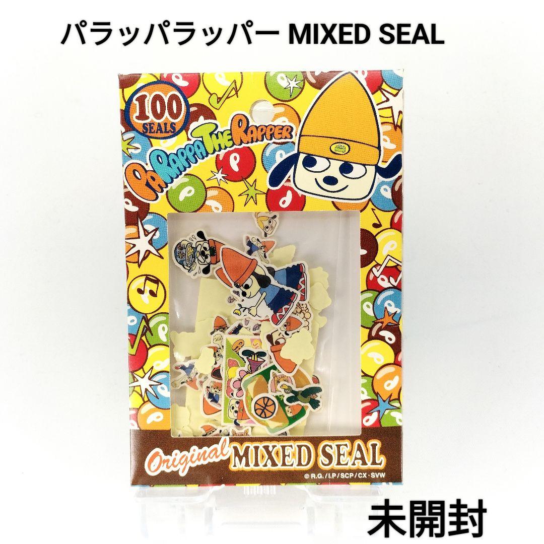 当時物】パラッパラッパー MIXED SEAL フレークシール 未開封 公式