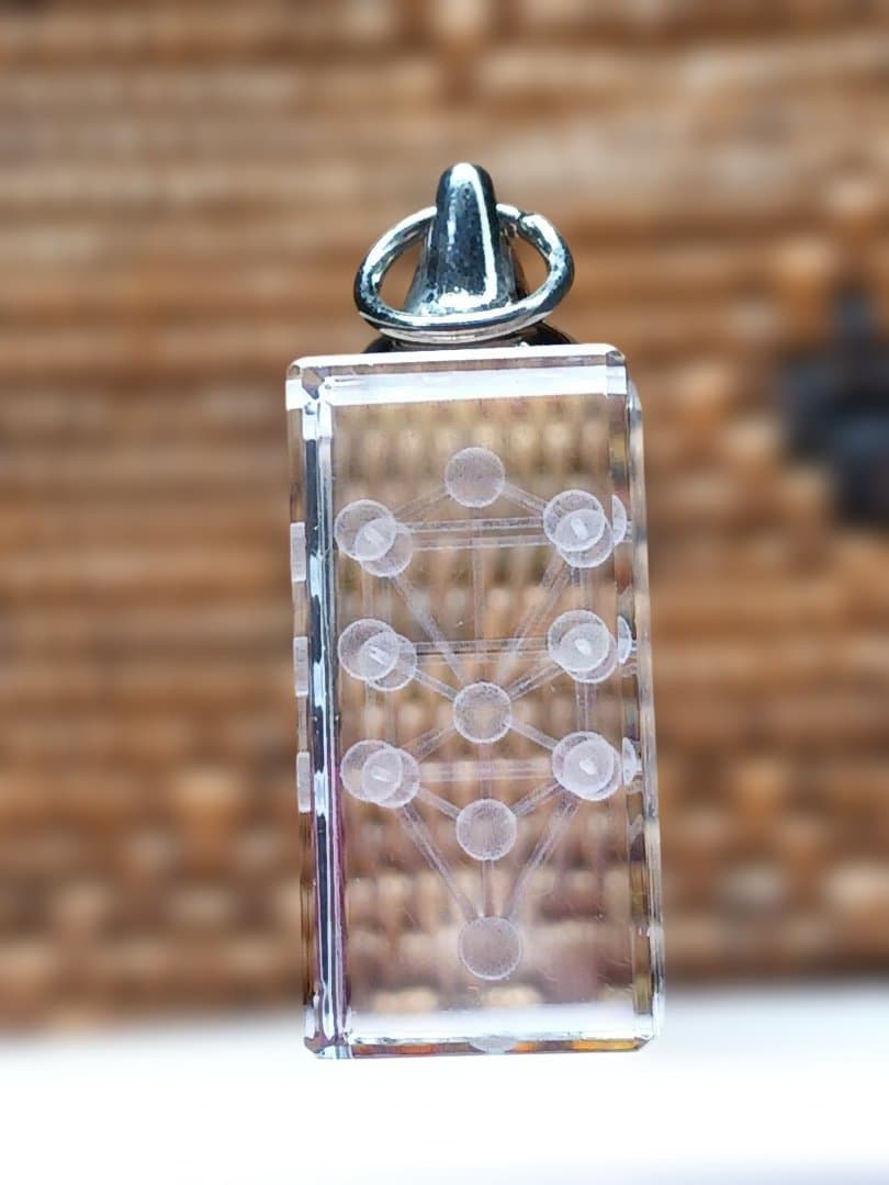 ほぼ新品 3Dカバラ・パドマペンダントトップ 医学博士 丸山式 神聖幾何