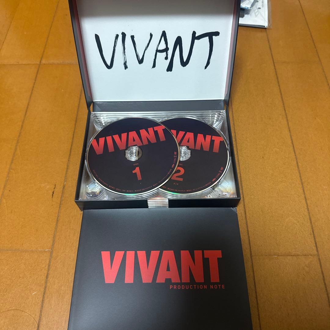 VIVANT DVD 2枚組 プロダクションノート付き
