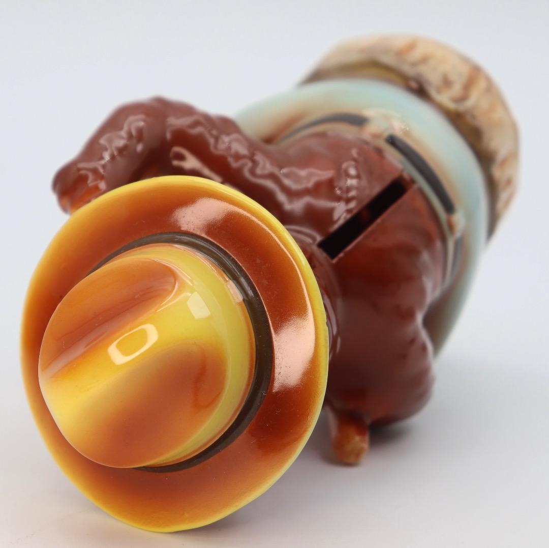 ビンテージ品 スモーキー・ザ・ベア 貯金箱 陶器製 約15cm - メルカリ