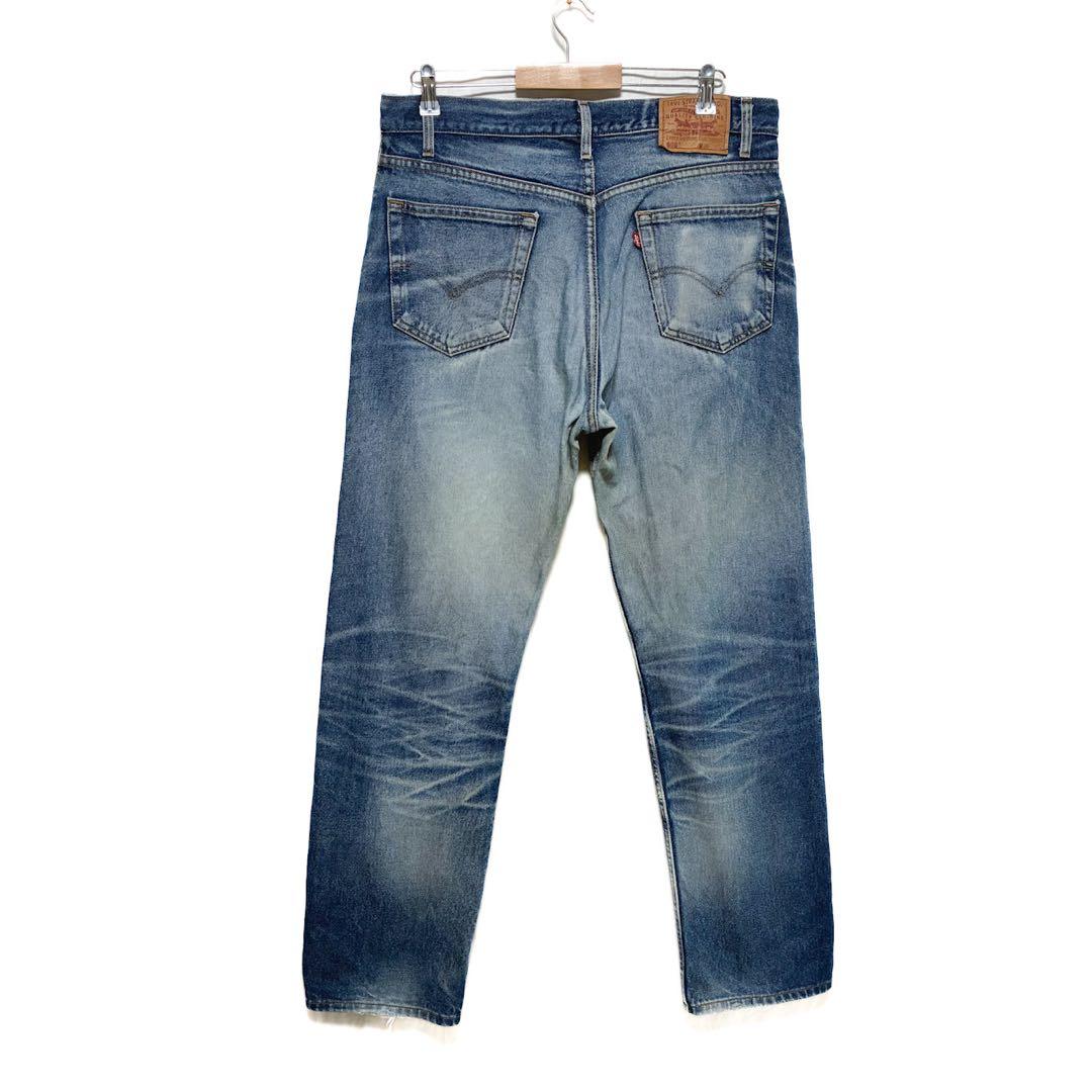 90s リーバイス 鬼ヒゲ 蜂の巣 505 デニムパンツ W37 L32 - メルカリ