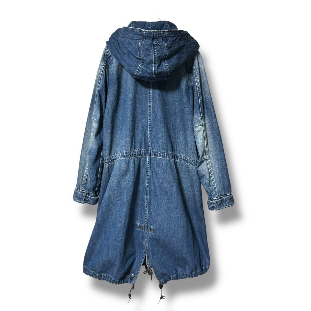 美品✨佐藤健着用】Johnbull ジョンブル デニム モッズコート M - メルカリ