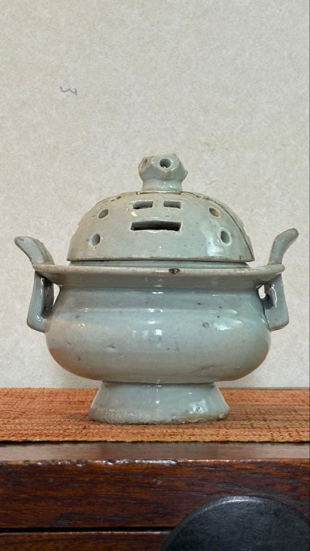 古民具 香炉白磁 李朝 朝鮮美術 骨董 金継 | 激安通販のイーサプライ