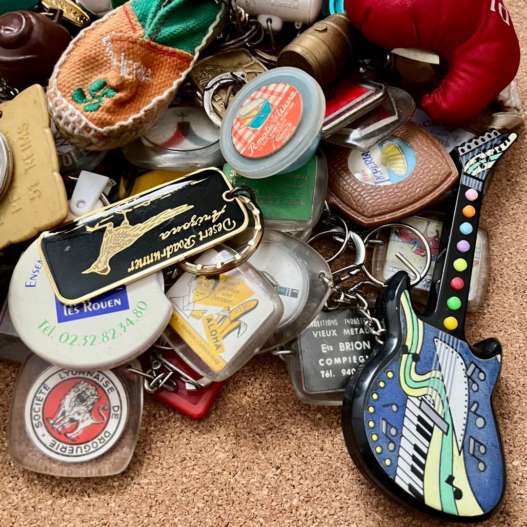 集めたくなる フレンチキーホルダー 100個セット フランス