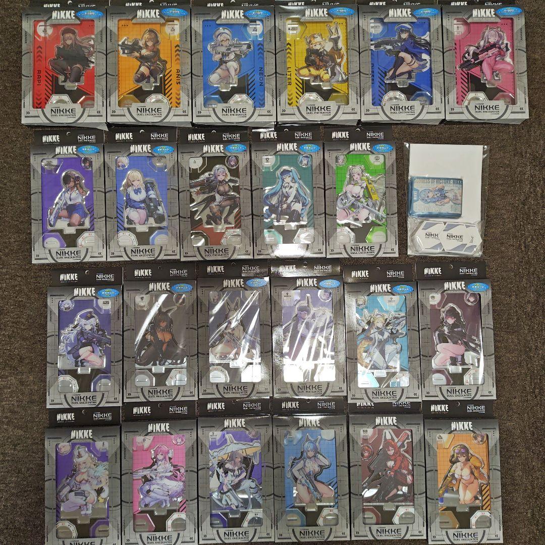悠*眞様 NIKKE DUEL ENCOUNTER　まとめ NIKKE DUEL ENCOUNTER, Battles Using Acrylic Stands and Cards, to