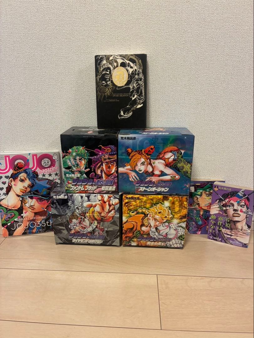 ジョジョの奇妙な冒険 漫画　1〜2部　4〜6部 セット　文庫版 ジョジョの奇妙な冒険 1~7巻(第1・2部)セット (集英社文庫(コミック版