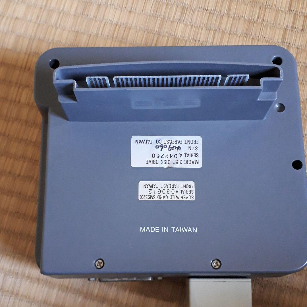 激レア 動作確認済みスーパーワイルドカード本体、フロッピーディスク