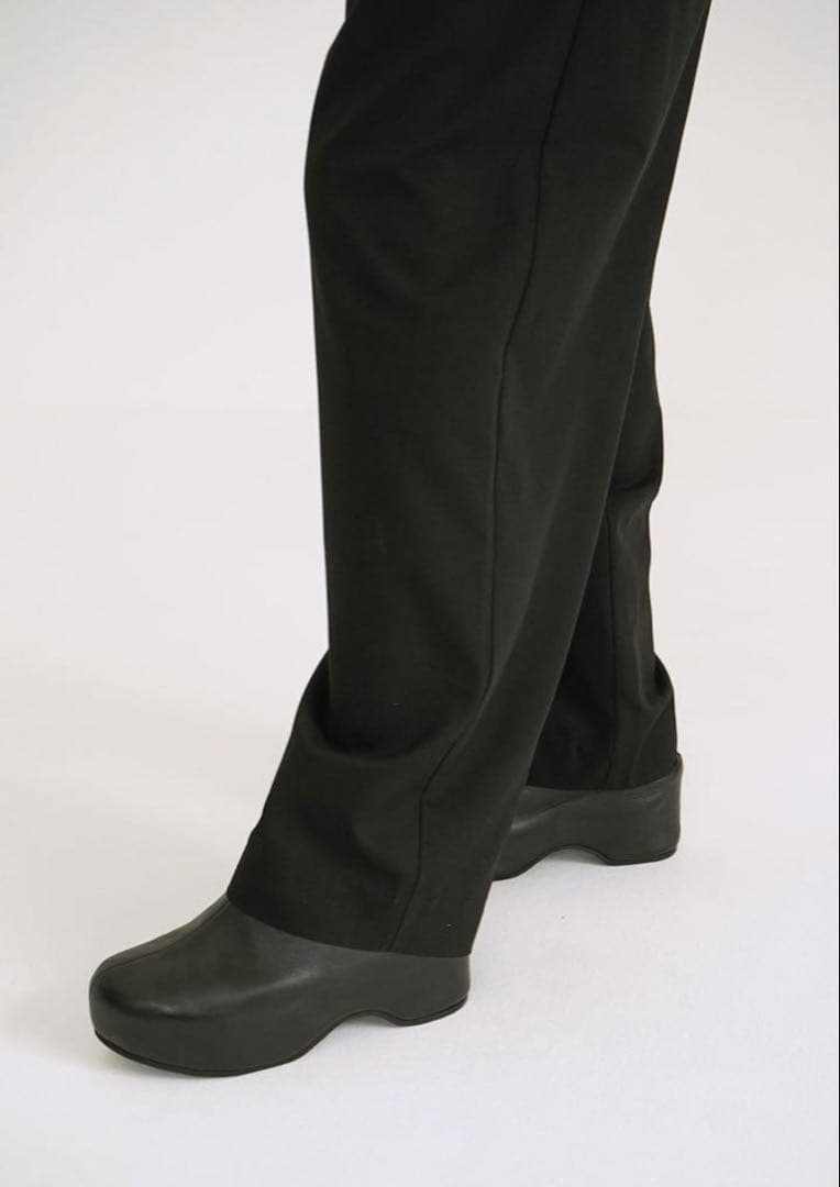 美品CLANE クラネ PLATFORM CLOGS サボ ブラック 37サイズ - メルカリ