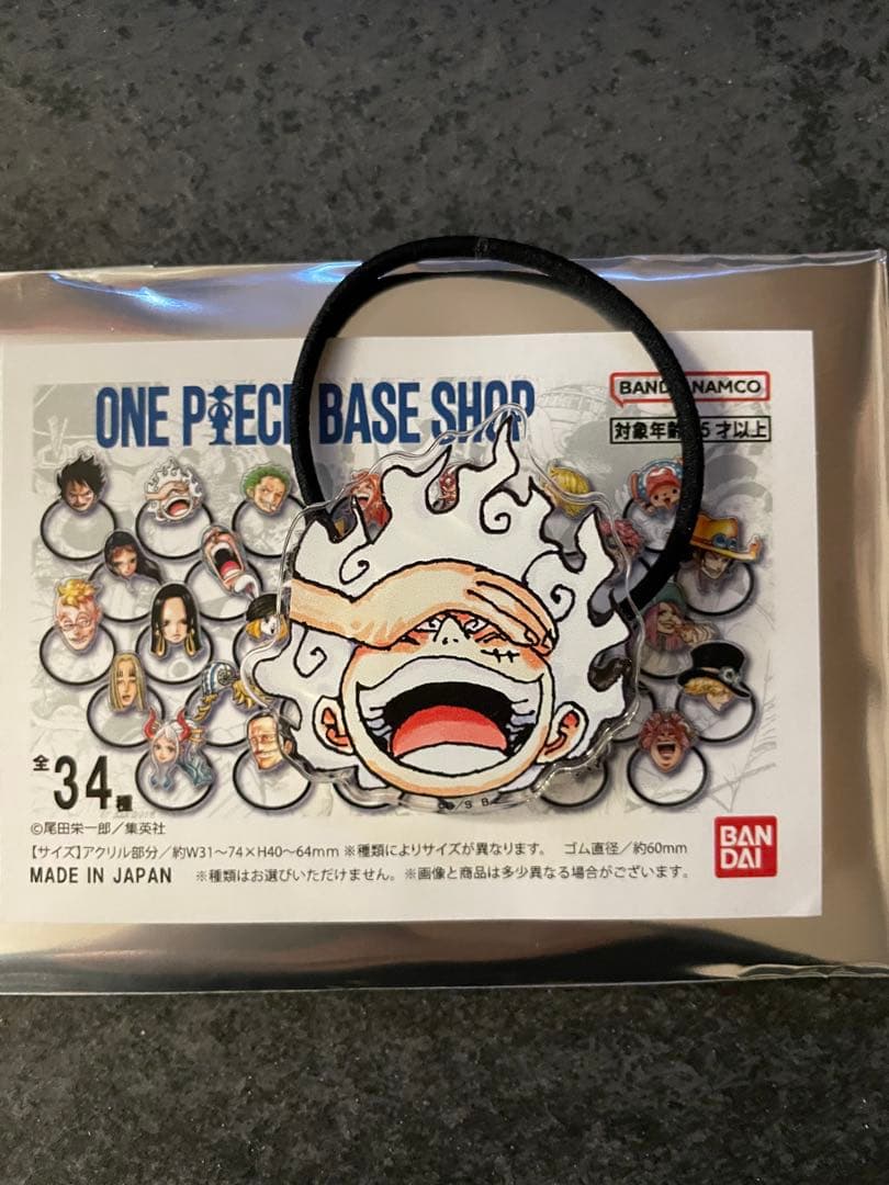 かおかおおかおヘアゴム ルフィ ニカ ワンピース ベースショップ