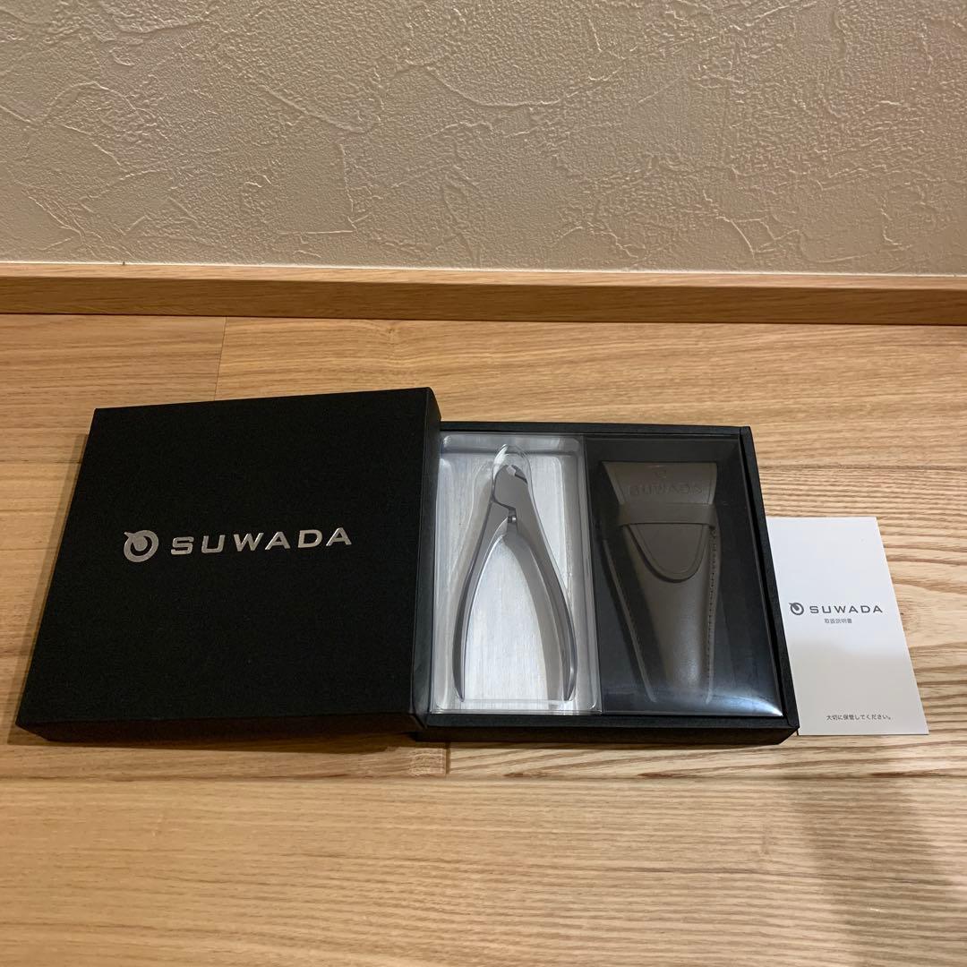 新品未使用　SUWADA 爪切り　ニッパー　革製ケース付き　箱あり sd1_522a3943ee3872dc85b8b9c258