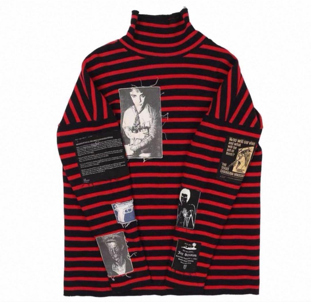 ジヨン GD G-DRAGON ジードラゴン ボーダータートルネック ジヨコス