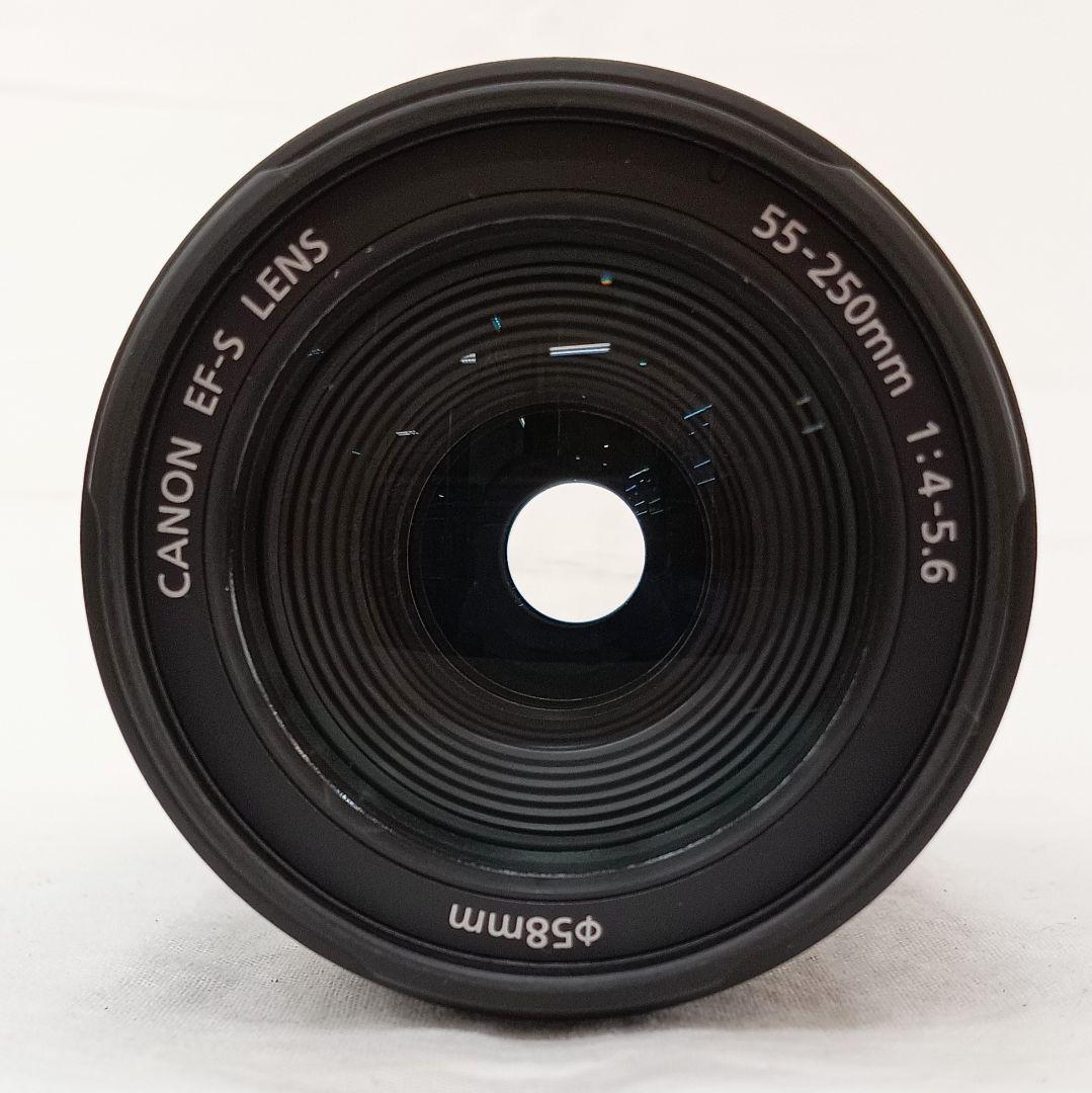 中古 美品 Canon EF-S55-250mm f/4-5.6 IS キャノン
