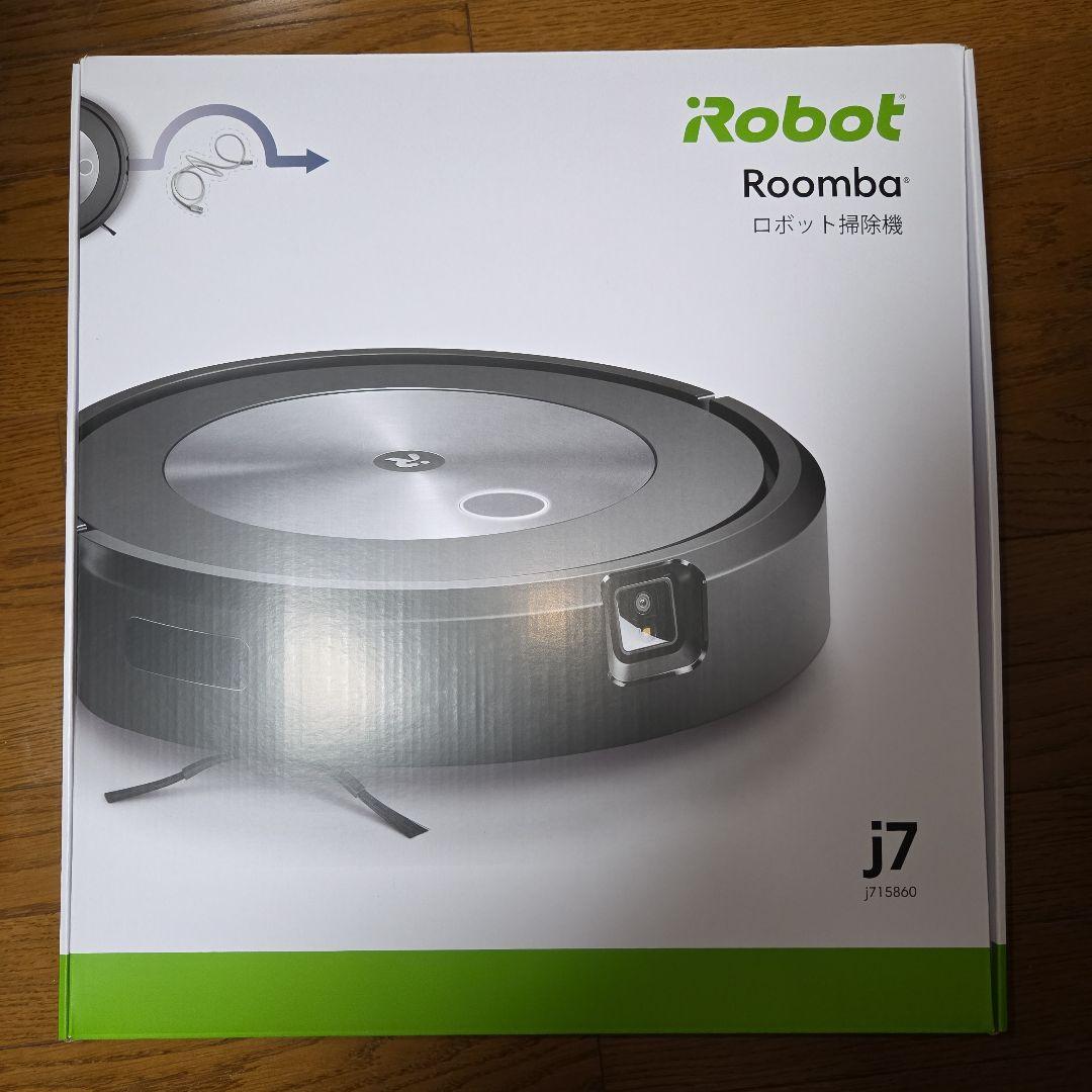 新品未開封】ルンバ j7 ロボット掃除機 iRobot - メルカリ