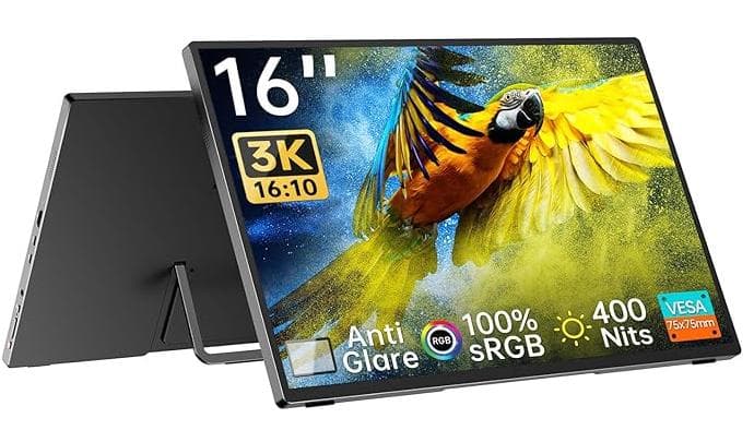 Intehill モバイルモニター 3k モニター 16 インチ U16ZA Amazon.co.jp: Intehill モバイルモニター 3k タッチモニター 16