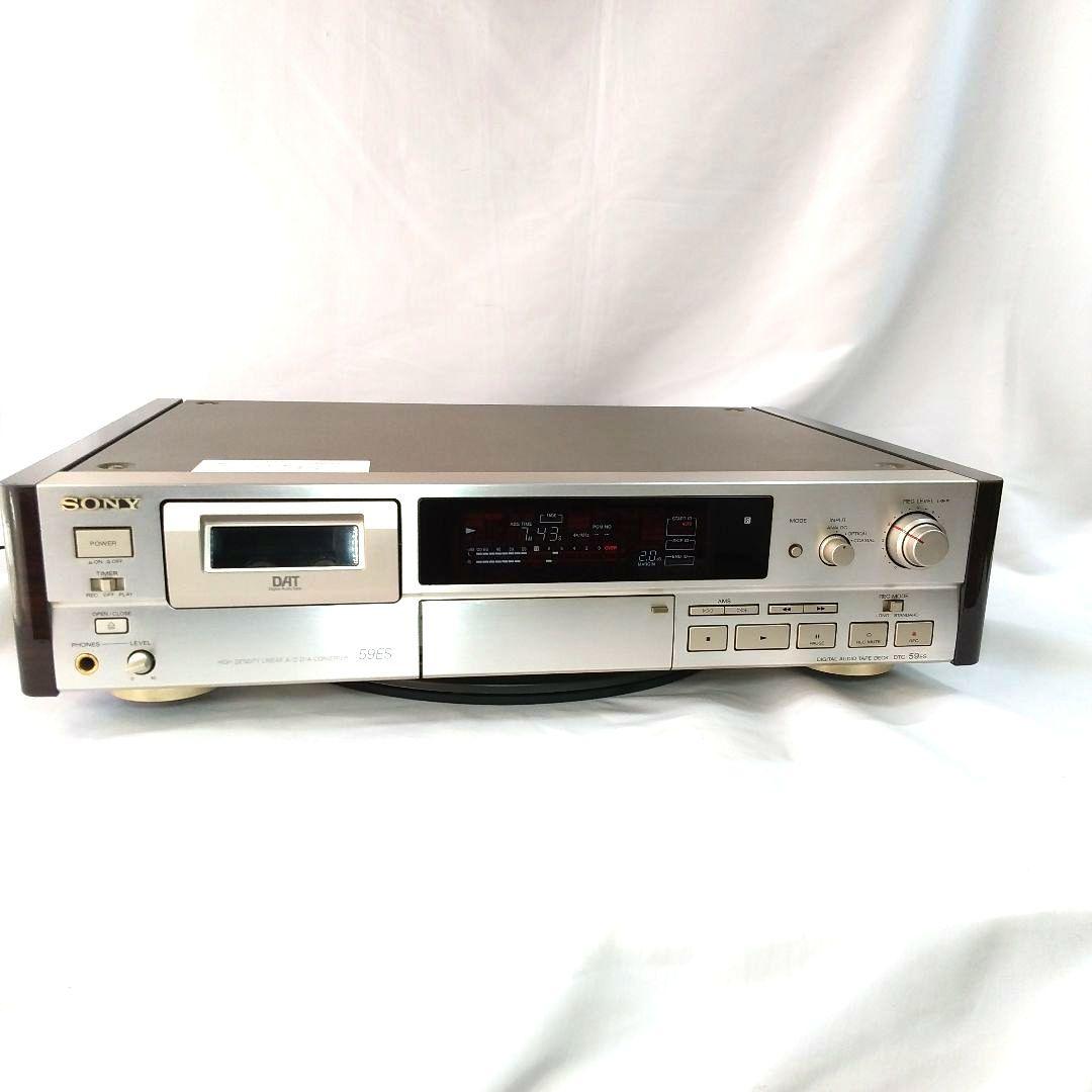 DATデッキ sony DTC―59ESゴ―ルド リモコン付き SONY DTC-59ESの仕様 ソニー